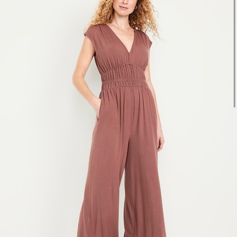 Old Navy Dusty Rose Jumpsuit